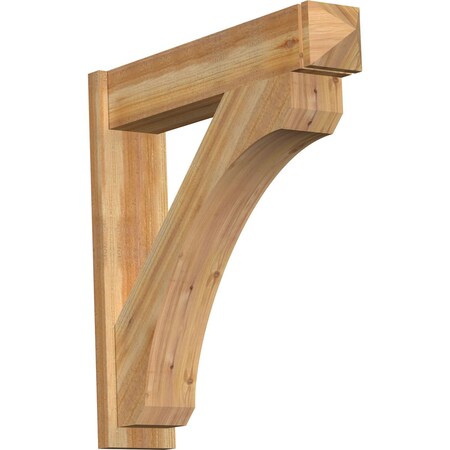Ekena Millwork Legacy Arts & Crafts Rough Sawn Outlooker, Western Red Cedar, 8"W x 38"D x 38"H OUT08X38X38LEC03RWR